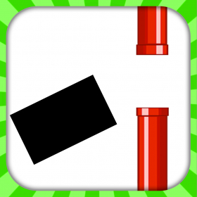 couverture jeu vidéo No White Tile - Flap the Black