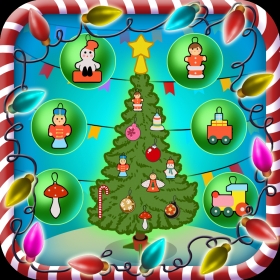 couverture jeu vidéo Noël / Christmas Tree S'habiller jeu pour enfants - Kids Safe Pro Application Aucun Annonces