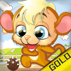 couverture jeux-video noix de coco blaster - le jeu de couleur rapide de prise de vue - édition d'or