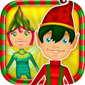 couverture jeu vidéo Nom Mon Incroyable Santas Little Helper North Pole Magique Builder Elf Game Design - Annonce App Gratuite