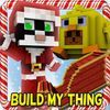 couverture jeu vidéo North Pole Build My Thing Blocky World Contest Mini Game with Multiplayer