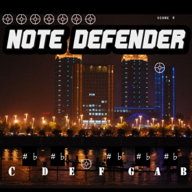couverture jeu vidéo Note Defender