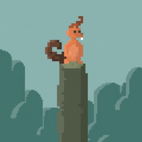 couverture jeu vidéo Nuclear Squirrel Escape