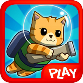couverture jeu vidéo Nyan Force - Funny Free Defense Action game with Shooting Cats