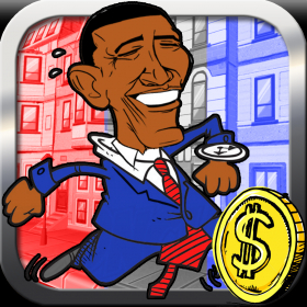 couverture jeu vidéo Obama Fund Run