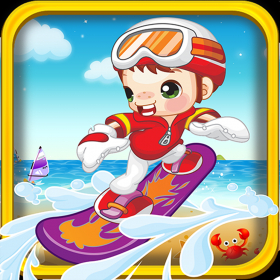 couverture jeu vidéo Ocean Wave Surfer Pro HD - Extreme Racing descente de l'eau