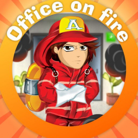 couverture jeu vidéo Office on Fire