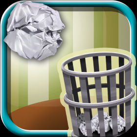 couverture jeu vidéo Office Paper Toss: Jerks Basketball Bin Dream - Full Version
