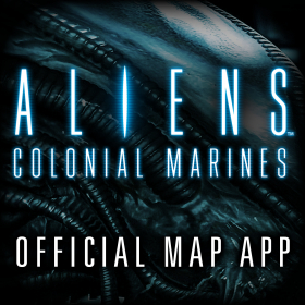 couverture jeu vidéo Official Map App for Aliens Colonial Marines