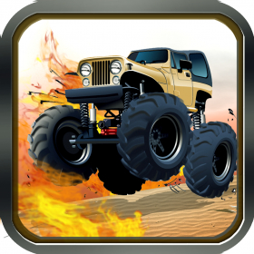 couverture jeu vidéo Offroad Monster Truck Legend Free - Best Speed Run Jump Racing Game