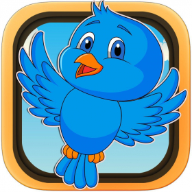 couverture jeu vidéo Oiseau Étonnant Aventure Pro - ciel cool jeu de course d'arcade