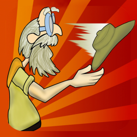 couverture jeu vidéo Old grandpa hat shooting game - Free Edition