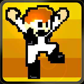 couverture jeu vidéo Omega Man Pixel Battle Station X Run
