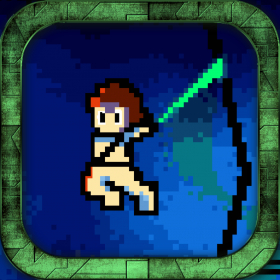 couverture jeu vidéo Omega Man   Pixels bataille Station X Run PRO