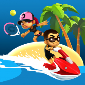 couverture jeu vidéo One Button Sports