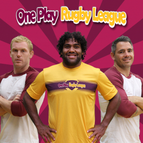 couverture jeu vidéo One Play Rugby League