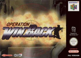 couverture jeu vidéo Opération WinBack