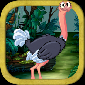 couverture jeu vidéo Ostrich Egg - Save The Baby From Bouncing Into Pieces