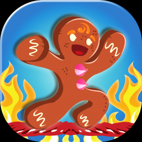 couverture jeu vidéo Pain d'épice ligne Cookie qui court PRO- un incendie évitant Rush Arcade