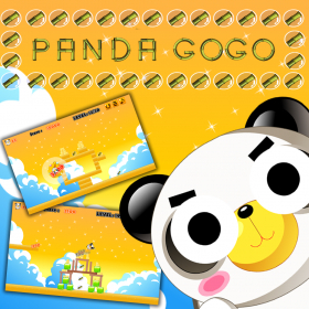 couverture jeu vidéo panda gogo