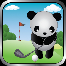 couverture jeu vidéo Panda Golfer