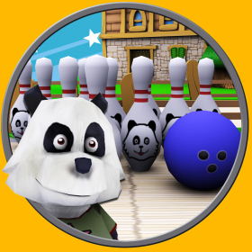 couverture jeu vidéo pandoux bowling pour les enfants - sans pub