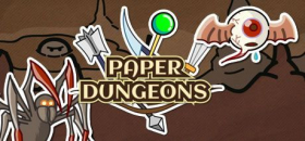 couverture jeu vidéo Paper Dungeons