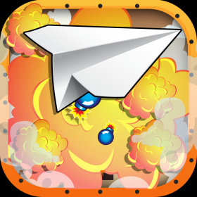 couverture jeu vidéo Paper Jet Bomber Flight - Sky Carrier City Destroyer
