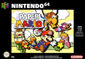 couverture jeu vidéo Paper Mario