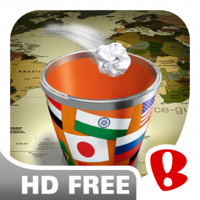 couverture jeu vidéo Paper Toss: World Tour HD - Now Free