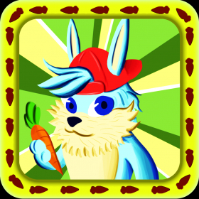 couverture jeu vidéo Pâques superbe Bouncy bébé Bunny Bounce & Hop Histoire