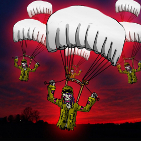 couverture jeu vidéo Parachute Zombie