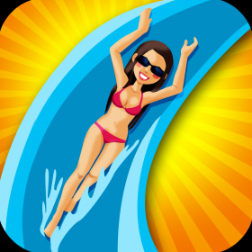 couverture jeu vidéo Paradis Plage de Waterslide Party Extreme - Manie Battle eau fraîche Surf