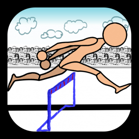 couverture jeu vidéo Parkour commissionnaire griffonnage homme en haies Leap, et sauts