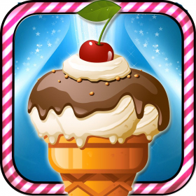 couverture jeu vidéo Pays Juste Gelé Glace Sundae Fabricant : Caramel Et Chocolat Saupoudrer Plaisir PRO