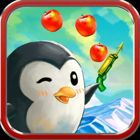 couverture jeu vidéo Penguin incroyable Tir Défi Free