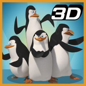 couverture jeu vidéo Penguin Run 3D: Polar Dash!