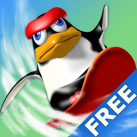 couverture jeu vidéo Penguin vs Yeti - Snowboard Race in the Arctic