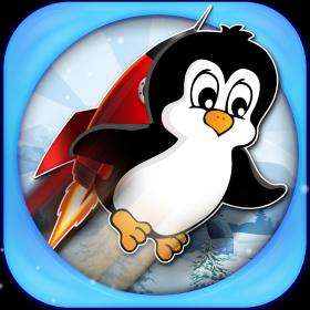 couverture jeu vidéo Peu de Pingouin le Cavalier de Jetpack - la Survivance dans les Montagnes Dangereuses
