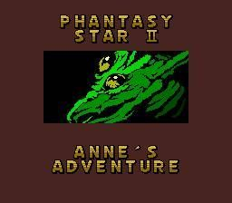 couverture jeu vidéo Phantasy Star II Text Adventure: Anne&#039;s Adventure