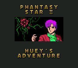 couverture jeux-video Phantasy Star II Text Adventure: Huey's Adventure