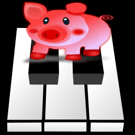 couverture jeu vidéo piano - animal papier peint