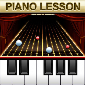 couverture jeu vidéo Piano Lesson PianoMan for iPad