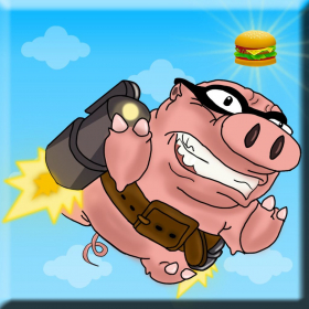 couverture jeu vidéo Piggies Gang - Le Super Hungry Flying Pigs Voyage