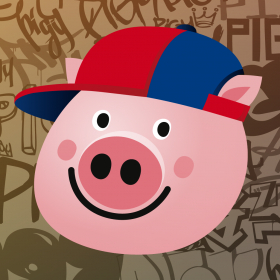 couverture jeu vidéo PIGY rapuje