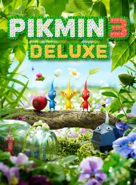 couverture jeu vidéo Pikmin 3 Deluxe