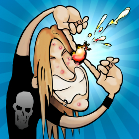 couverture jeu vidéo Pimple Pop Metalhead