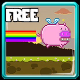 couverture jeu vidéo Pink Piggie With Wings FREE