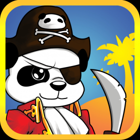 couverture jeu vidéo Pirate Panda Sky Glider gratuit - Meilleur jeu de course pour enfants