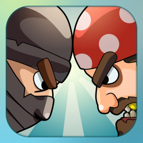 couverture jeu vidéo Pirates Versus Ninjas: The 2 Player Clash Lite